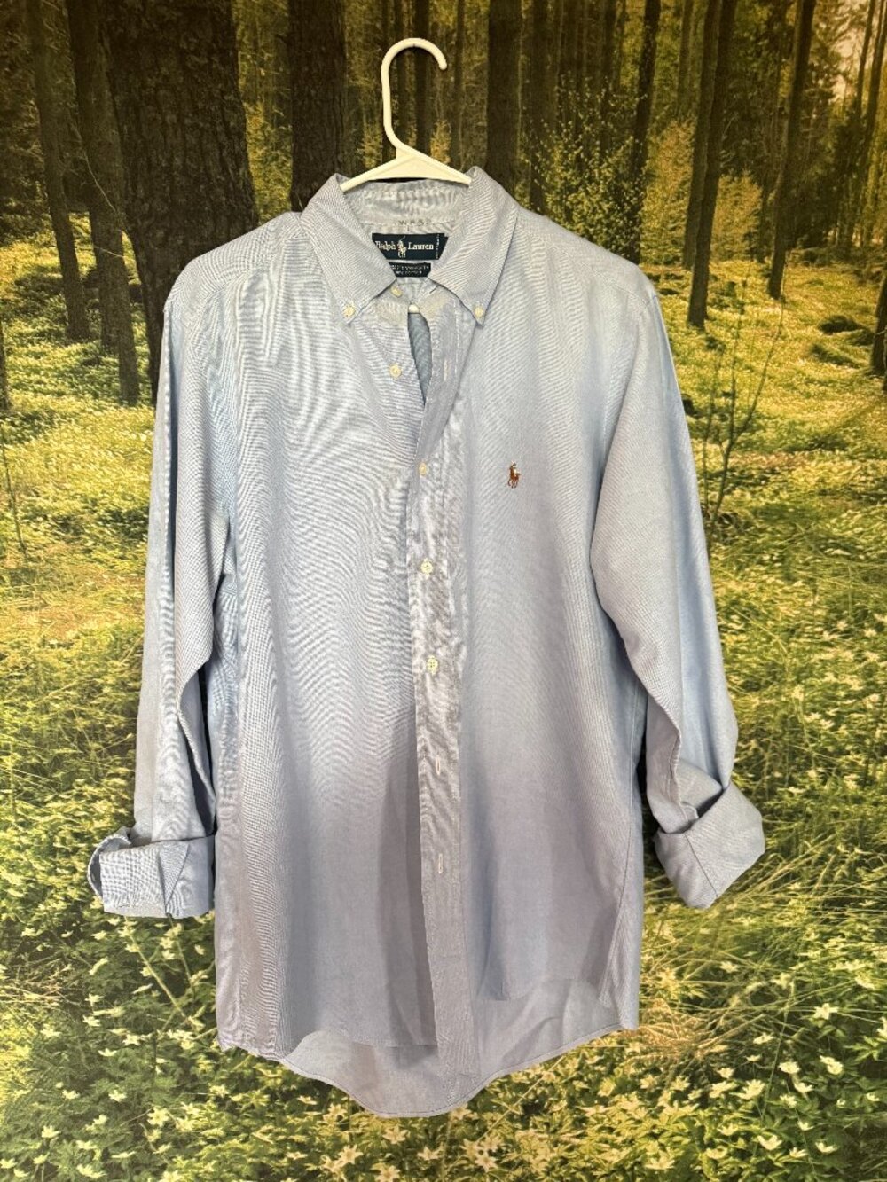 Polo Ralph Lauren Yarmouth Blue Oxford Button-Down Shirt